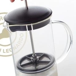 Leonardo Milchaufschäumer Caffè Per Me -Red wine glass shop 025508 2 K bearbeitet