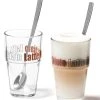 Leonardo Becher Latte Macchiato Mit Löffeln Solo, 2er Set -Red wine glass shop 042555 0 K bearbeitet 2 xl