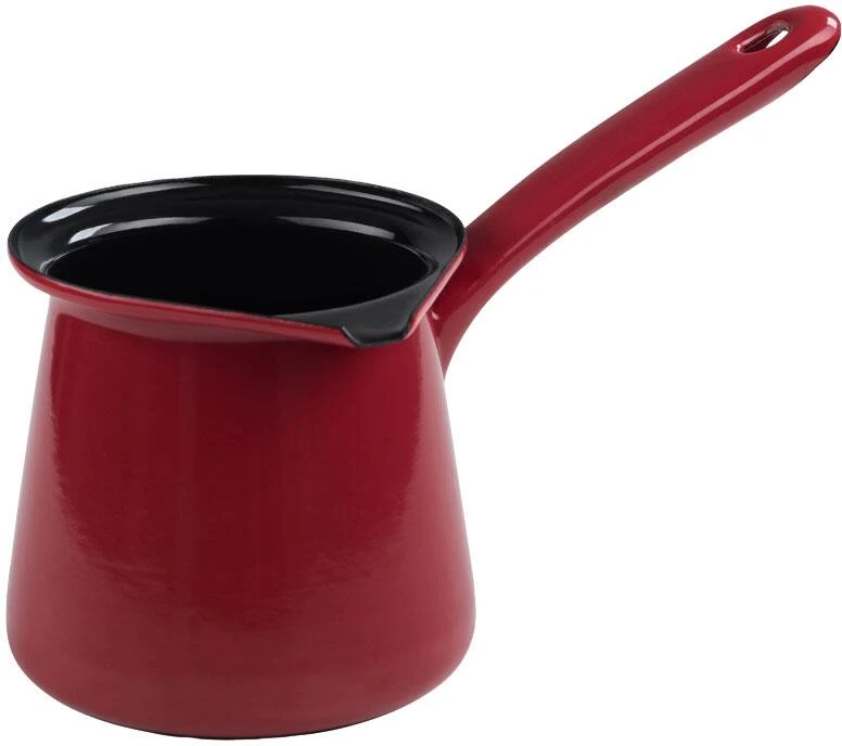 Riess Emaille Riess Kaffeekocher Aus Emaille In Rot 3 Riess Emaille Riess Kaffeekocher Aus Emaille In Rot