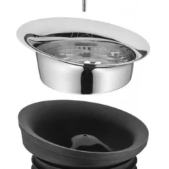 WMF Wasserkaraffe Mit Griff Basic Schwarz 16 WMF Wasserkaraffe Mit Griff Basic Schwarz -Red wine glass shop 06 1804 6040 005 bearbeitet l