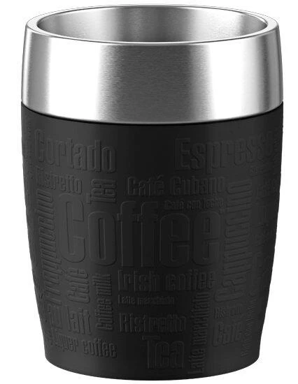 Emsa Isolier-Trinkbecher Travel Cup In Schwarz 3 Emsa Isolier-Trinkbecher Travel Cup In Schwarz