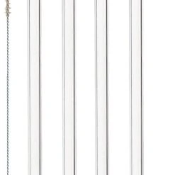 Leonardo Glastrinkhalme CIAO 4er-Set 23 Cm + Reinigungsbürste