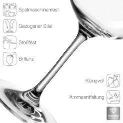 Leonardo Rotweinglas TIVOLI 580 Ml, 6er-Set 12 Leonardo Rotweinglas TIVOLI 580 Ml, 6er-Set -Red wine glass shop 210 020964 2 K