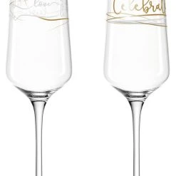 Leonardo 2 Sektgläser PRESENTE 280 Ml ′Celebrate′