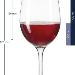 Leonardo Rotweinglas CIAO+ 430 Ml, 6er-Set -Red wine glass shop 210 061448 1 K