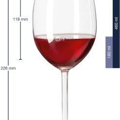 Leonardo Rotweinglas DAILY 460 Ml, 6er-Set -Red wine glass shop 210 063316 1 K