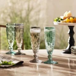 Leonardo Sektglas BRINDISI 140 Ml Anthrazit, 6er-Set -Red wine glass shop 210 GK Brindisi Sekt 021603 08