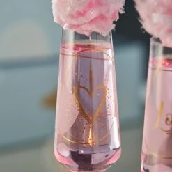 Leonardo 2 Sektgläser PRESENTE 280 Ml ′Love′ -Red wine glass shop 210 PRESENTE PB 2 Sekt 280ml love 029180 mood Q 01