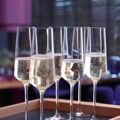 Leonardo Sektglas PUCCINI 280 Ml, 6er-Set -Red wine glass shop 210 PUCCNI Sektglas 069550 Proline H