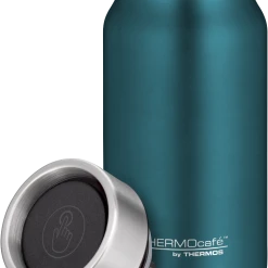 Thermos TC DRINKING MUG Teal Mat 0,35l -Red wine glass shop 213 4097255035 mDeckeldavor
