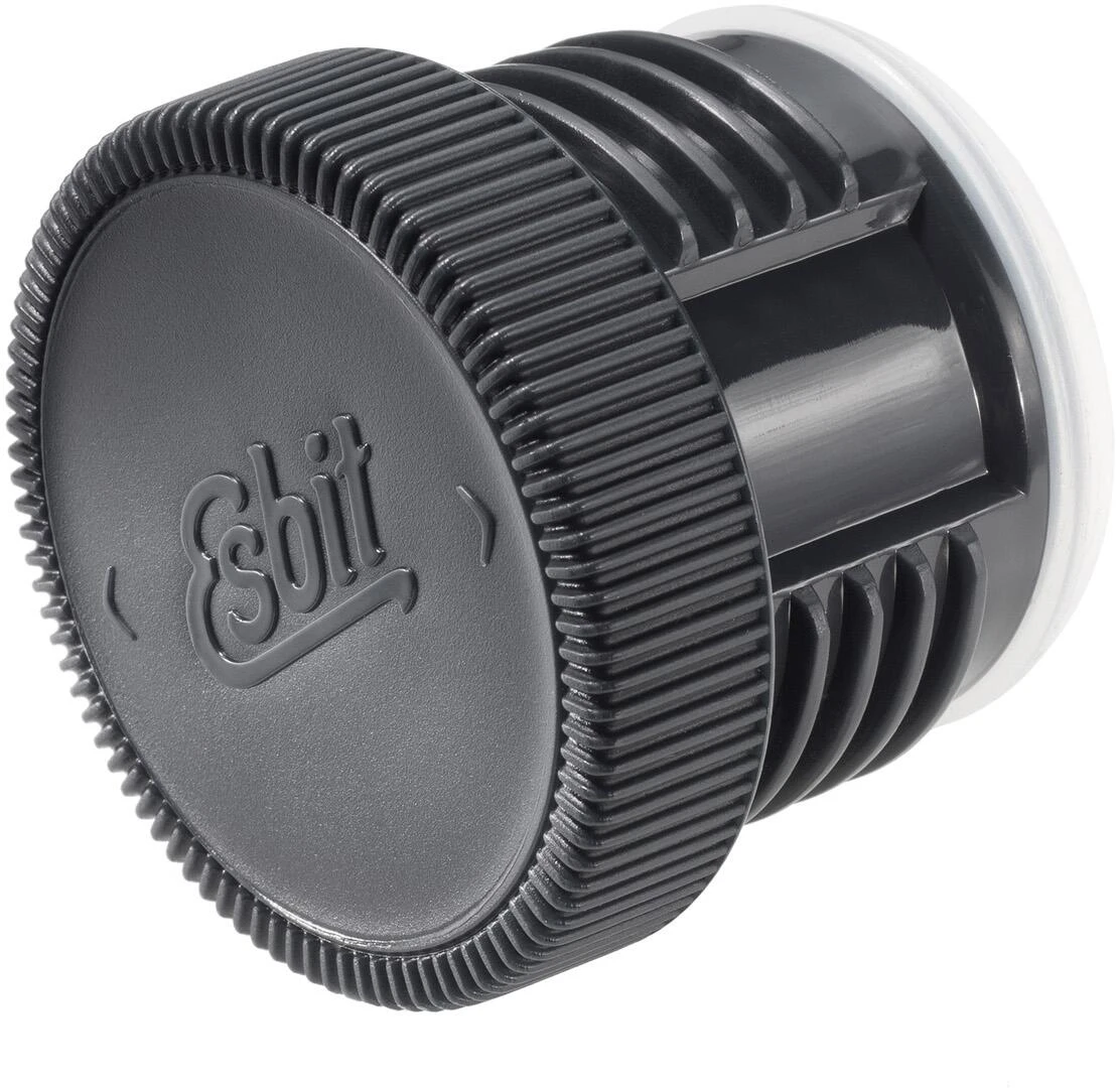 Esbit SCULPTOR Edelstahl Isolierflasche, Mit Manschette,1L, Schwarz 5 Esbit SCULPTOR Edelstahl Isolierflasche, Mit Manschette,1L, Schwarz – Bild 3