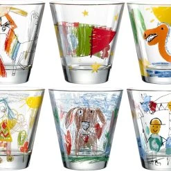 Leonardo Trinkglas BAMBINI 6 Stück Sortiert 215 Ml