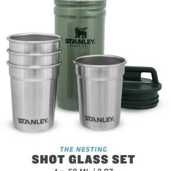 Stanley Edelstahlbecher 4x59ml, Grün 9 Stanley Edelstahlbecher 4x59ml, Grün -Red wine glass shop 222 669600 web2