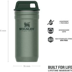 Stanley Edelstahlbecher 4x59ml, Grün 11 Stanley Edelstahlbecher 4x59ml, Grün -Red wine glass shop 222 669600 web3