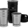 Stanley Edelstahlbecher 4x59ml, Schwarz 2 Stanley Edelstahlbecher 4x59ml, Schwarz -Red wine glass shop 222 669601 web1