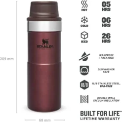 Stanley Becher, 0,35l, Rot -Red wine glass shop 222 674205 web3