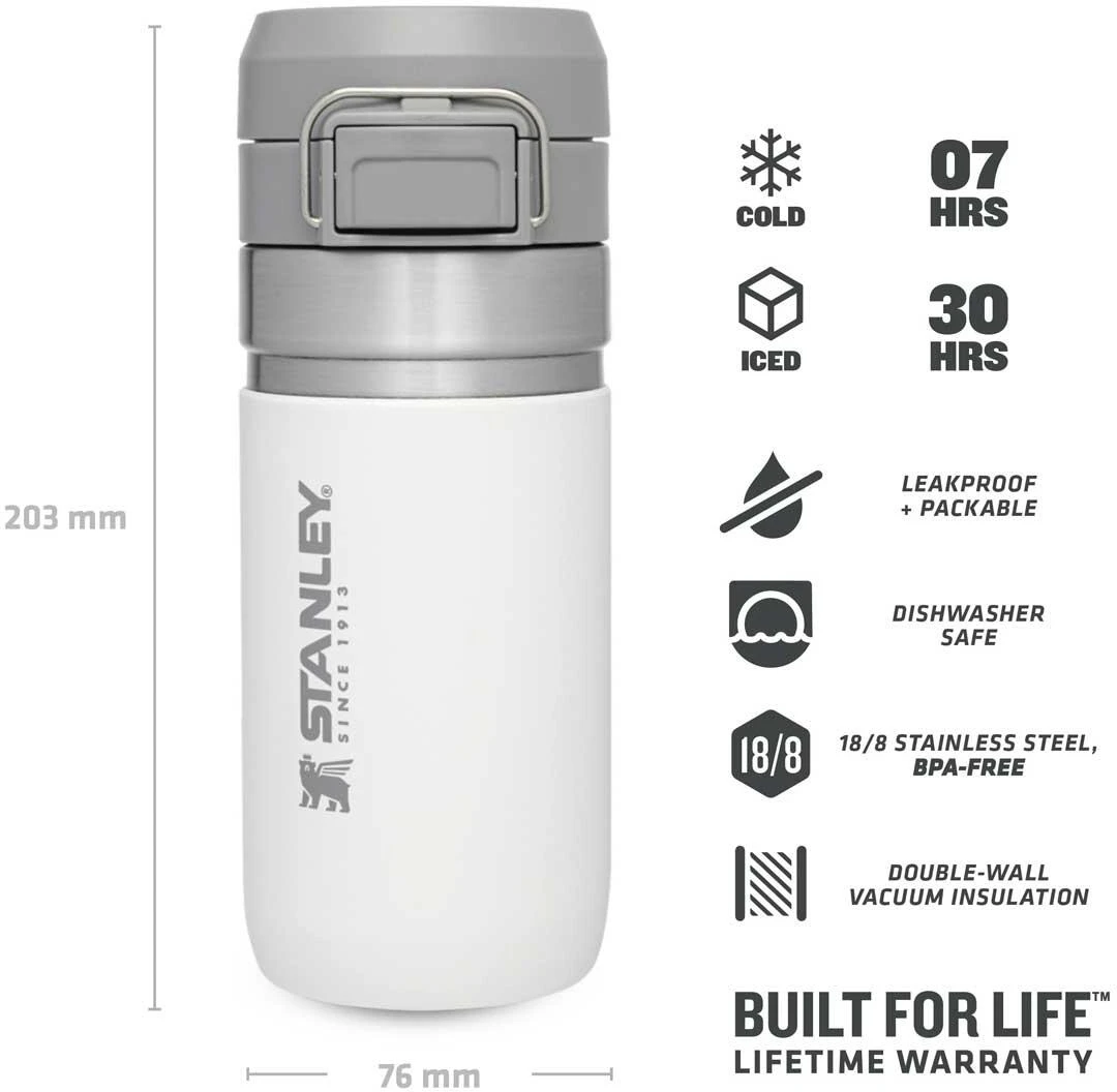 Stanley Becher, 0,47l, Weiss 7 Stanley Becher, 0,47l, Weiss – Bild 5