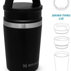 Stanley Becher, 0,23l, Schwarz -Red wine glass shop 222 674601 web5