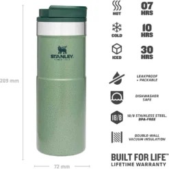 Stanley NEVERLEAK 0,47l, Grün 16 Stanley NEVERLEAK 0,47l, Grün -Red wine glass shop 222 675200 web3