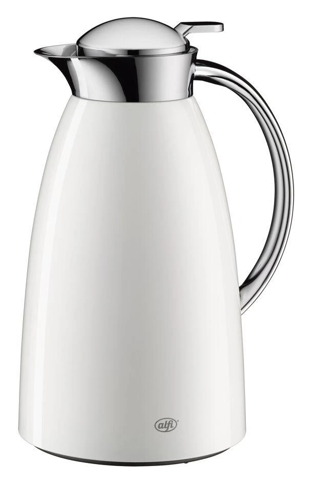 Alfi Isolierkanne Gusto Metall In Alpinweiß 3 Alfi Isolierkanne Gusto Metall In Alpinweiß