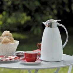 Alfi Isolierkanne Gusto Metall In Polar Weiß -Red wine glass shop 3521211100 PR l