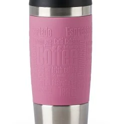 Emsa Isolier-Trinkbecher Mit Manschette Travel Mug In Altrosa