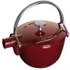 Staub Teekanne Und Wasserkessel Aus Gusseisen In Grenadine -Red wine glass shop 40509424 1650087