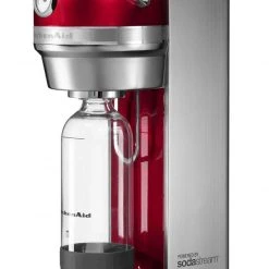 KitchenAid Sodastream ARTISAN In Liebesapfelrot -Red wine glass shop 5KSS1121CA 3 4 wbottle l