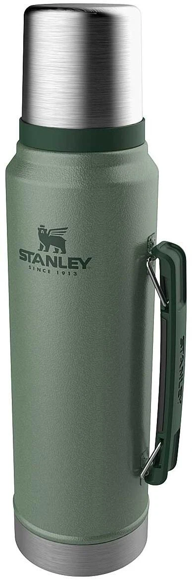Stanley Classic Isolierflasche 1 Liter, Grün 4 Stanley Classic Isolierflasche 1 Liter, Grün – Bild 2