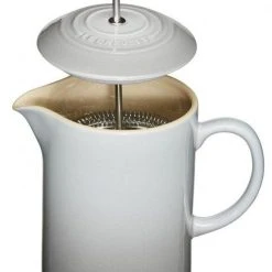 Le Creuset Kaffeebereiter In Perlgrau