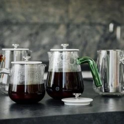 Carl Henkel Kaffeekanne X-TRACT-BREW ARCA, Clear Handle -Red wine glass shop Arca Ambiente1
