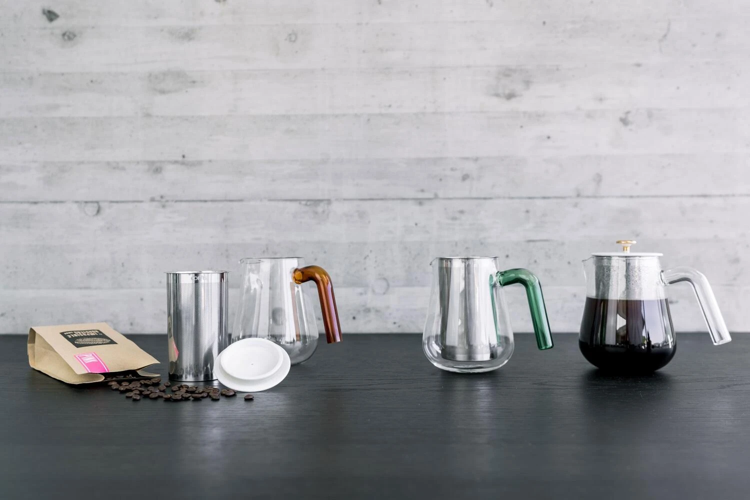 Carl Henkel Kaffeekanne X-TRACT-BREW ARCA, Green Handle 10 Carl Henkel Kaffeekanne X-TRACT-BREW ARCA, Green Handle – Bild 8