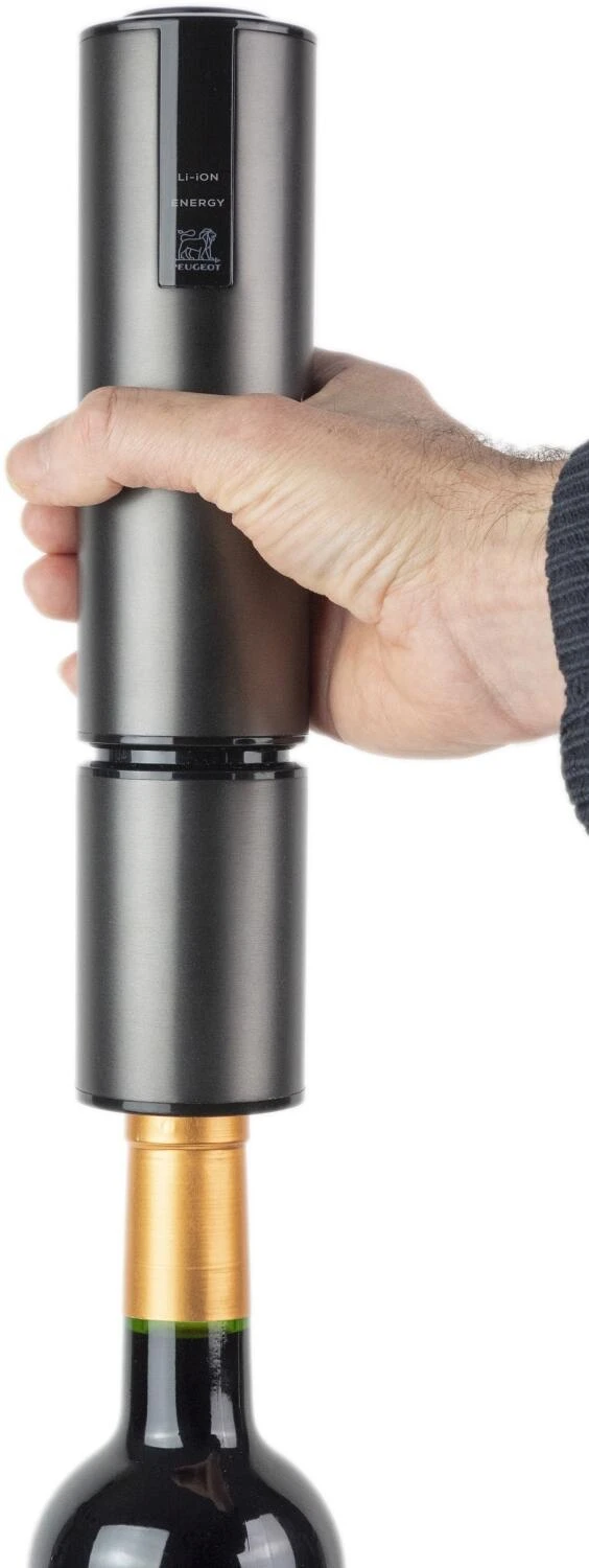 PEUGEOT Elektrischer Korkenzieher Elis Touch Mit Akku, Carbon 7 PEUGEOT Elektrischer Korkenzieher Elis Touch Mit Akku, Carbon – Bild 5