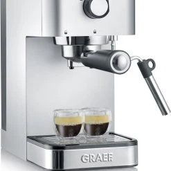 GRAEF Siebträger-Espressomaschine Salita, Silber