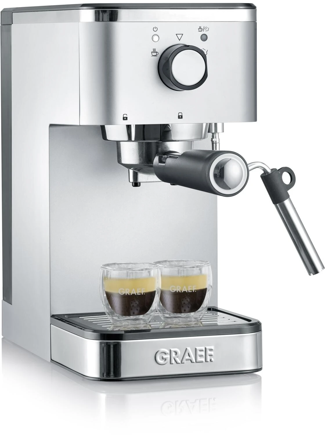 GRAEF Siebträger-Espressomaschine Salita, Silber 3 GRAEF Siebträger-Espressomaschine Salita, Silber