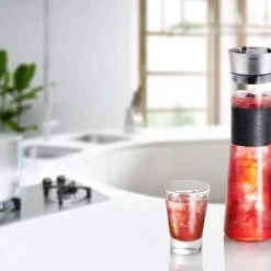 GEFU Karaffe CASCADA -Red wine glass shop GEFU 35270 Wasserkaraffe Ambiente Kueche 1 bearbeitet l