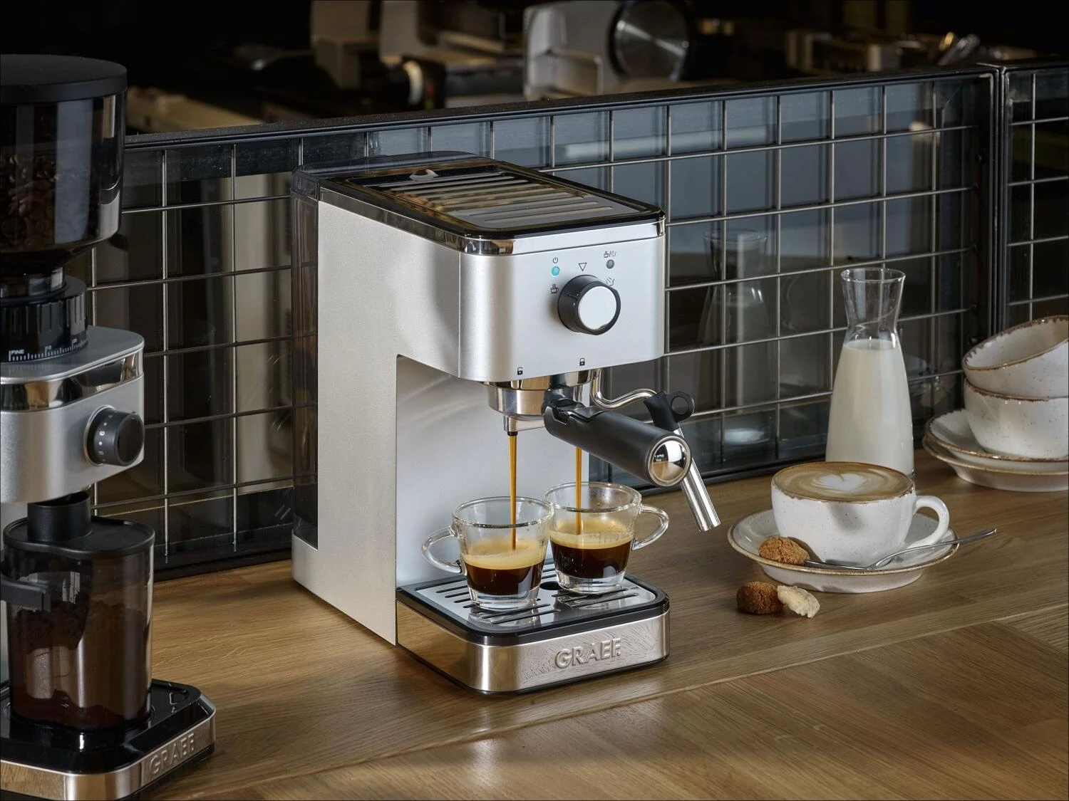 GRAEF Siebträger-Espressomaschine Salita, Silber 11 GRAEF Siebträger-Espressomaschine Salita, Silber – Bild 9