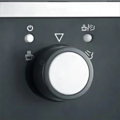 GRAEF Siebträger-Espressomaschine Salita, Schwarz -Red wine glass shop Graef Siebtraeger Espressomaschine salita ES402 Drehregler fu r einfache Bedienung