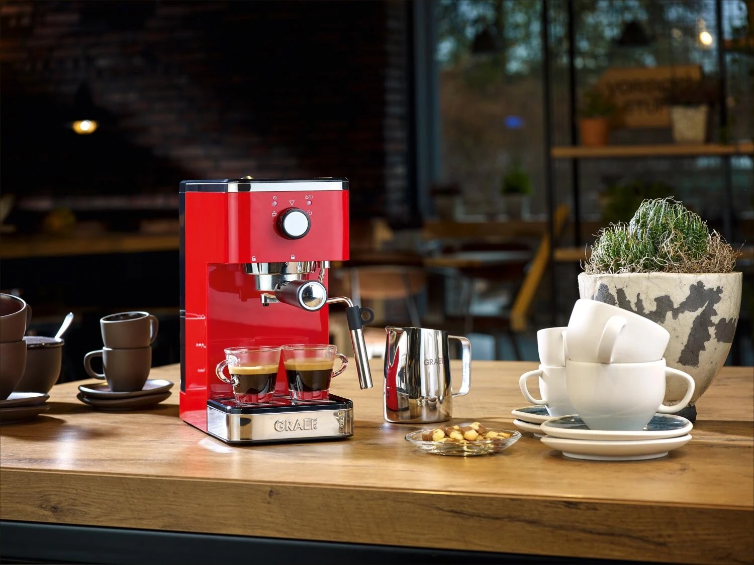 GRAEF Siebträger-Espressomaschine Salita, Rot 10 GRAEF Siebträger-Espressomaschine Salita, Rot – Bild 8