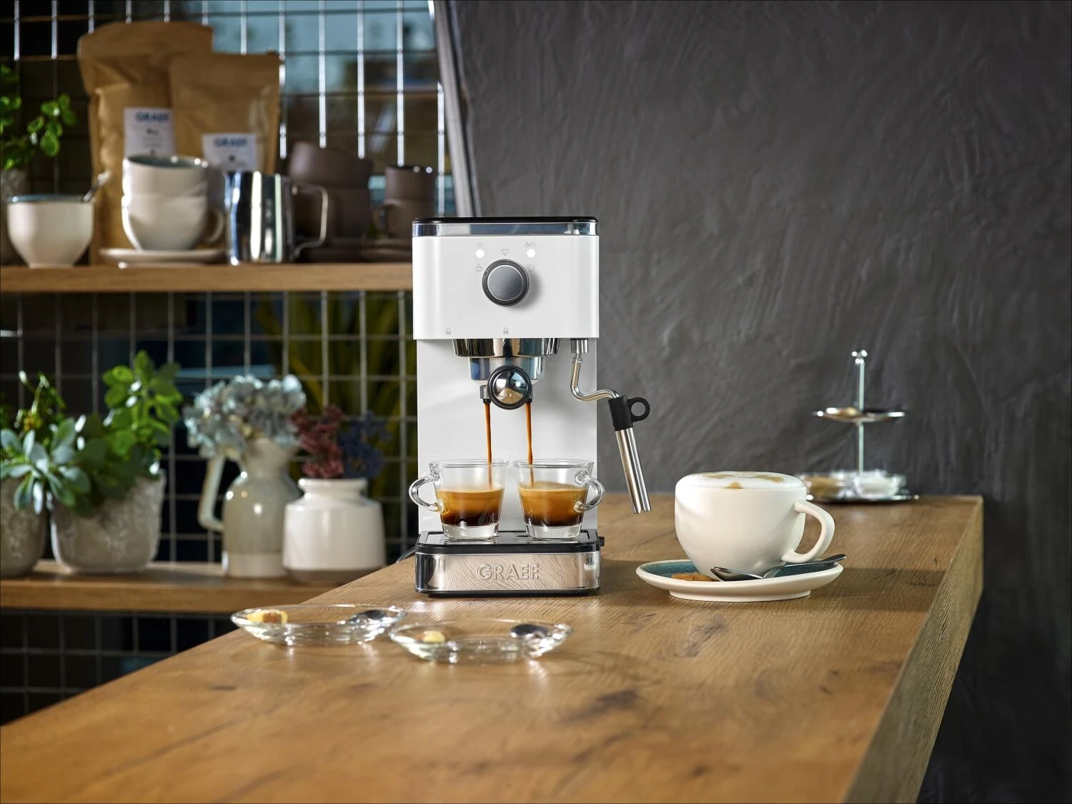 GRAEF Siebträger-Espressomaschine Salita, Weiß 11 GRAEF Siebträger-Espressomaschine Salita, Weiß – Bild 9