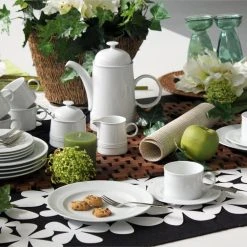 Friesland Porzellan Friesland Zuckerdose JEVERLAND In Weiß -Red wine glass shop Jeverl weiss 21tlg min