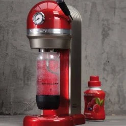 KitchenAid Sodastream ARTISAN In Liebesapfelrot -Red wine glass shop KA 2015 sodastream ok 05pc VK l
