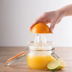 Kilner Zitruspresse Mit Vorratsglas -Red wine glass shop Kilner CreateMake Juicer 0025 neu3