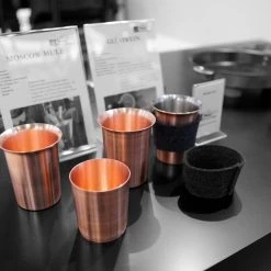 Kupferbecher Aus Der Kupfermanufaktur Weyersberg -Red wine glass shop Kupferbecher Ambiente