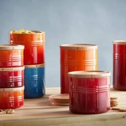 Le Creuset Zuckerdose In Ofenrot -Red wine glass shop LeCreuset 2015 03 20 0296 neu 12 l