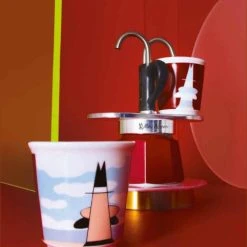 Bialetti Set Mini Express Magritte 5 Bialetti Set Mini Express Magritte -Red wine glass shop Mini Express Arte