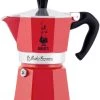 Bialetti Espressokocher Moka Express Red -Red wine glass shop MokaExpressRot