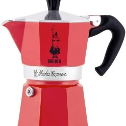 Bialetti Espressokocher Moka Express Red
