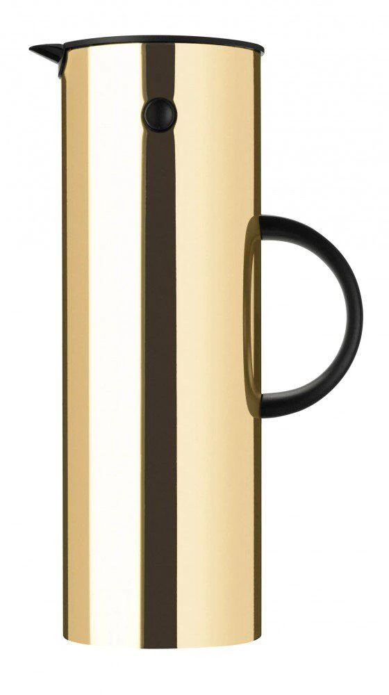 Stelton Isolierkanne EM77 1 L In Brass 3 Stelton Isolierkanne EM77 1 L In Brass
