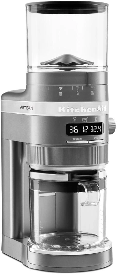 KitchenAid Kaffeemühle Artisan In Medallion Silber 5 KitchenAid Kaffeemühle Artisan In Medallion Silber – Bild 3